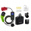 Qoltec Mobile EV Car Charger Adjustable 2in1 Type2 | 7kW | 230V | CEE 3 PIN | Wi-fi| LCD | φορητός | Wallbox | 5m