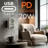 Πολύπριζο MACLEAN MCE249 F/W – 2x πρίζες ρεύματος (16A + 6A) και 4x USB (2x A, 2x C PD 20W)
