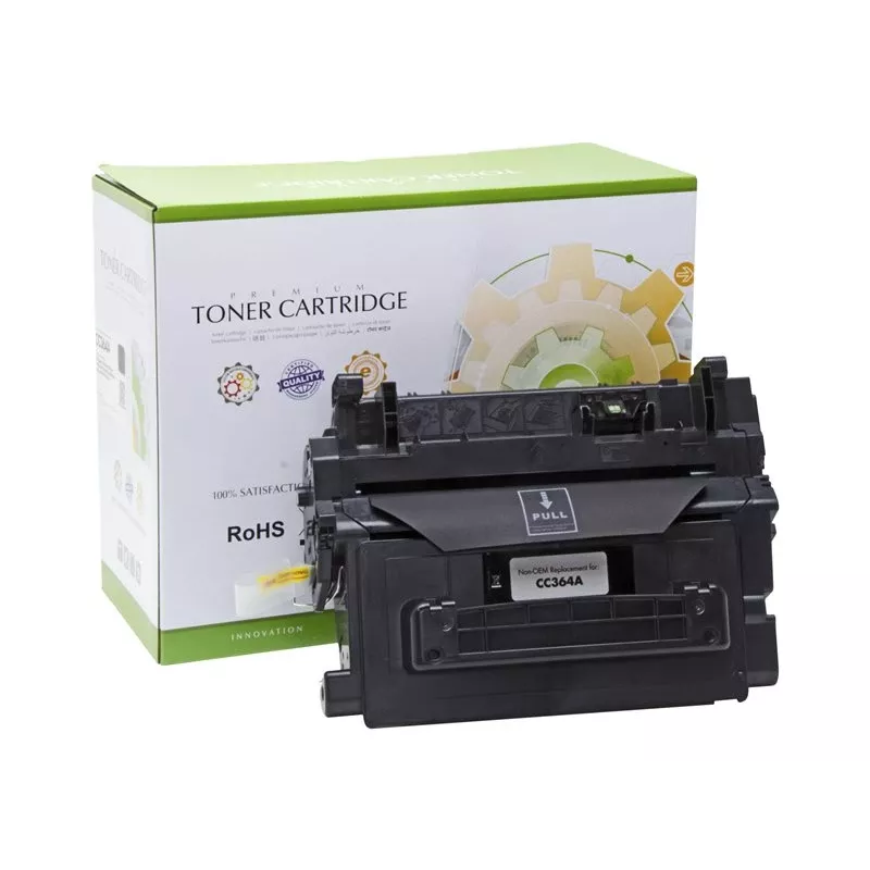 STATIC κασέτα τόνερ συμβατή με HP CC364A μαύρο συμβατή 10.000 σελίδες