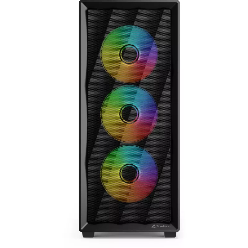 Κουτί υπολογιστή Sharkoon VK4 ARGB ATX μαύρο