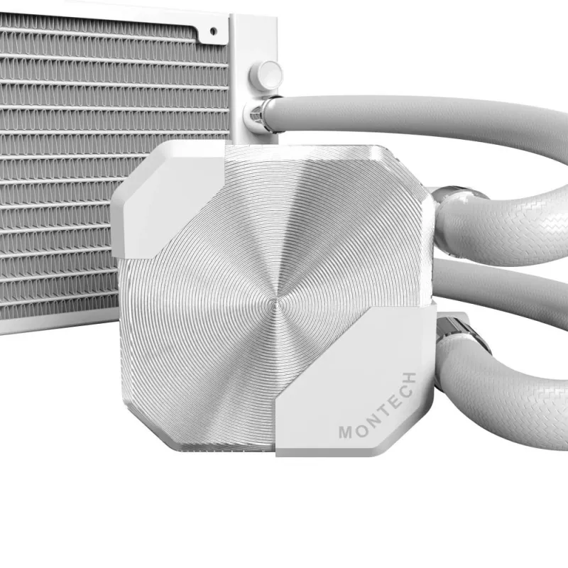 Υδρόψυξη Montech HyperFlow Silent AiO - 360 mm, λευκό