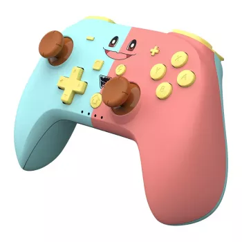 Dragonshock Controller Poptop Wireless Cubes ροζ blu switch