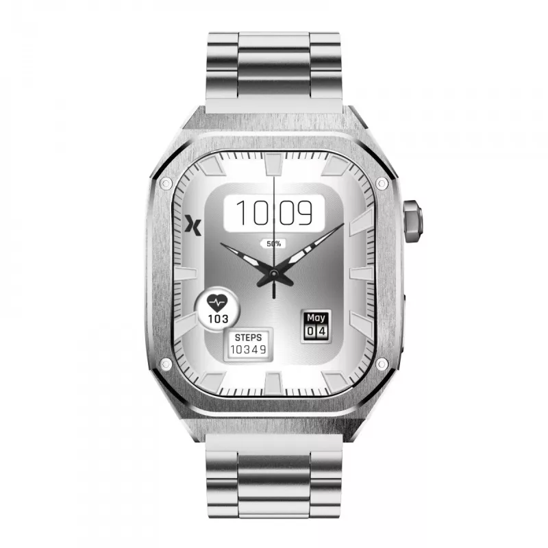 Smartwatch MaxCom FW65 Iron S ασημί