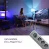 Προστασία Υπέρτασης Qoltec 50166 Γκρι 6 Πρίζες AC 230V 3m