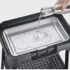 Επιτραπέζια ηλεκτρική ψησταριά SEVERIN PG 8594 — 2000 W, ορθογώνια σχάρα, μαύρο