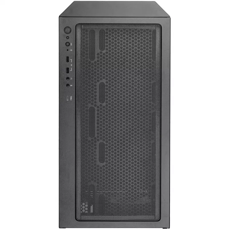 SilverStone FARA 514X μαύρο βαμμένο γυαλί (SST-FA514X-BG)