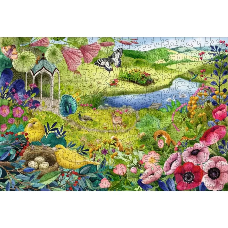 Ξύλινο παζλ Wilder Garten (505 τεμάχια)