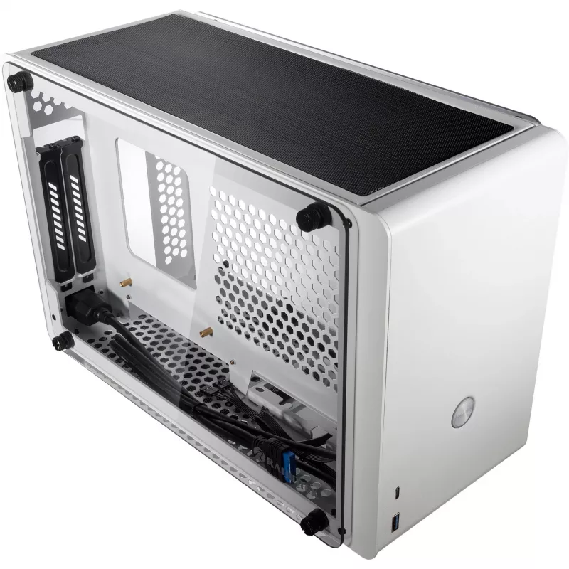 RAIJINTEK Ophion Κουτί Mini-ITX με κρύσταλλο - Λευκό - Κουτί - Mini-ITX
