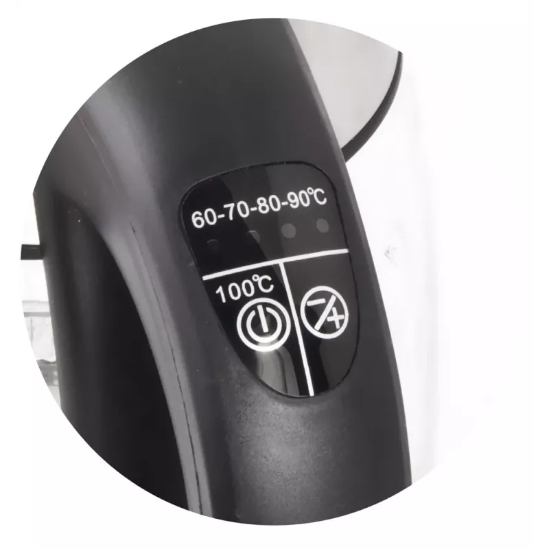 Esperanza EKK026 Βραστήρας 1,7 L 2200 W Μαύρο, Διαφανές