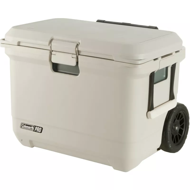 Coleman Pro 55QT Wheeled Cooler Box λευκό 52L 120h