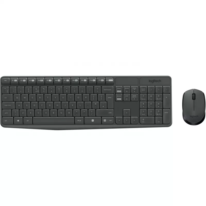 Logitech MK235 - Σετ Πληκτρολογίου-Ποντικιού - Ασύρματο