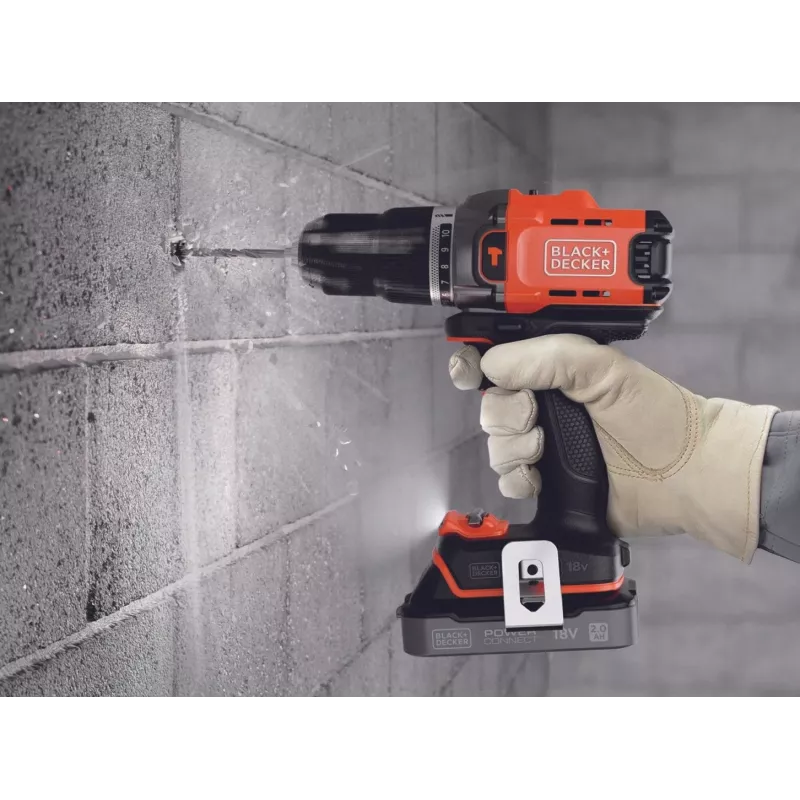 18V BCD383D2TA Black+DECKER δραπανοκατσάβιδο μπαταρίας