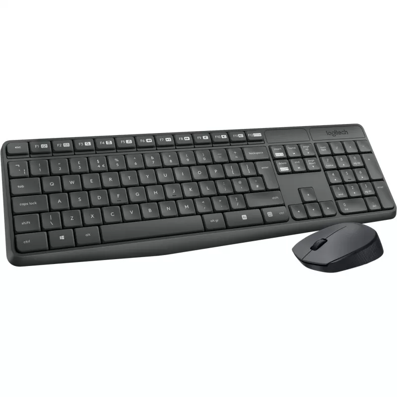 Logitech MK235 - Σετ Πληκτρολογίου-Ποντικιού - Ασύρματο