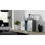 Cama Sideboard 120 cm SOHO S7 γκρι/λευκό γυαλιστερό