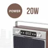 Φορητό ραδιόφωνο MANTA RDI917PRO με Bluetooth και αναπαραγωγή USB