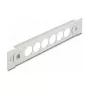 Patch panel DeLOCK 10 ιντσών D-Type 6 Port χωρίς εργαλεία γκρι