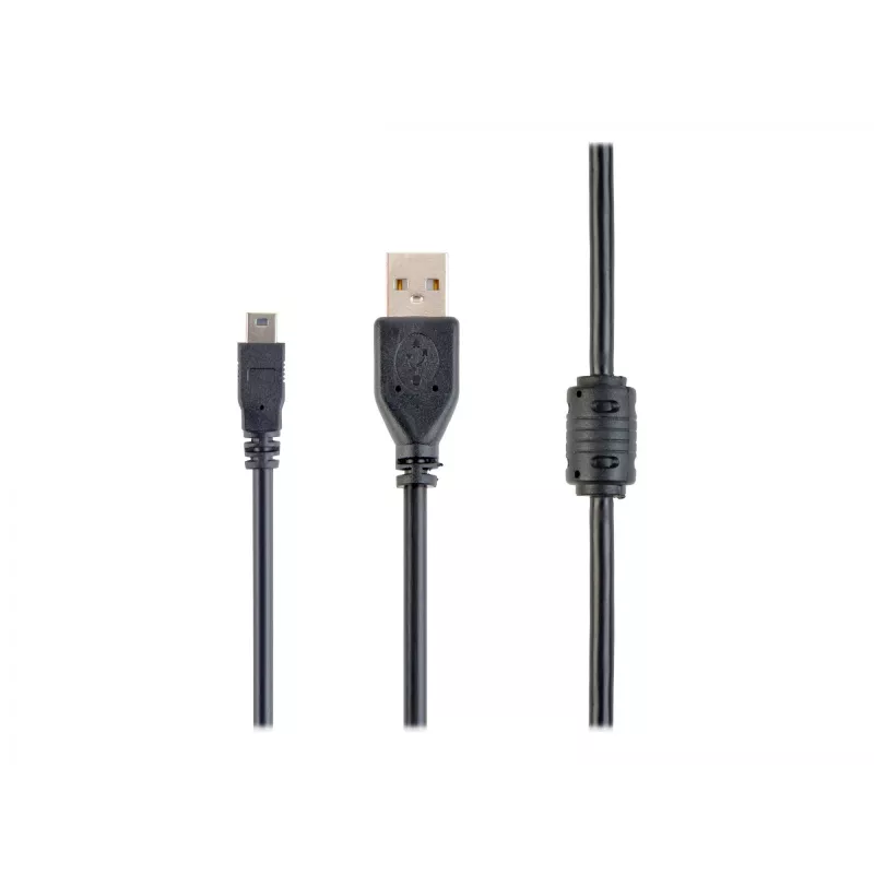 Gembird 1.8m USB 2.0 A/mini-USB 1.8m USB A Mini-USB B μαύρο (CCF-USB2-AM5P-6)