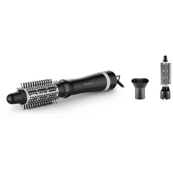 Βούρτσα θερμού αέρα Rowenta Express Style CF6320F0 Warm μαύρο ασημί για όλα τα μήκη μαλλιών