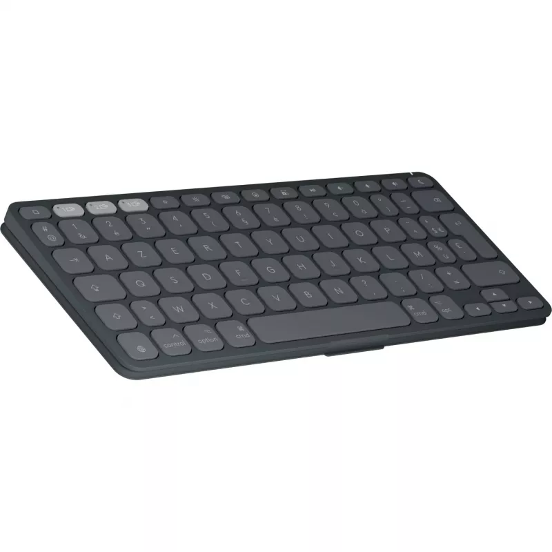 Logitech Keys-To-Go 2 Πληκτρολόγιο Universal Bluetooth AZERTY Γαλλικό Graphite