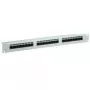 Patch panel VALUE Cat.6/Class E 24 θυρών UTP ανοιχτό γκρι