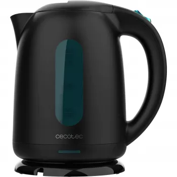 Cecotec Thermosense 180 1857 ηλεκτρικός βραστήρας, 1,7 l, 2200 W, χωρίς BPA, μαύρος