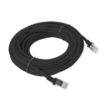Lanberg PCU5-10CC-1000-BK Καλώδιο δικτύου Μαύρο 10 m Cat5e U/UTP (UTP) (PCU5-10CC-1000-BK)