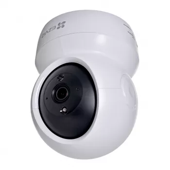 IP κάμερα παρακολούθησης EZVIZ H6c 1920 x 1080, εσωτερικού χώρου, σφαιρική, Wi‑Fi & Ethernet, φακός 4 mm, περιστροφή 360°, microSD έως 256 GB
