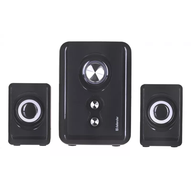 DEFENDER Ηχεία V11 11 W ενσύρματα 2.1 δορυφορικά ηχεία desktop, USB 5 V, μαύρα