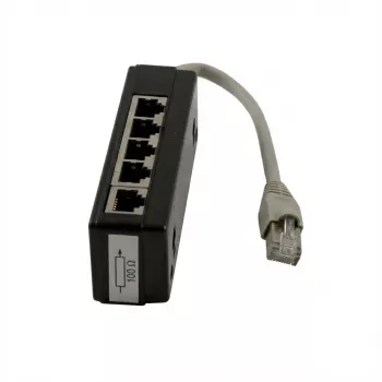 Synergy 21 S215232 - RJ45 - RJ45 - 0,15 m - Μαύρο - Γκρι
