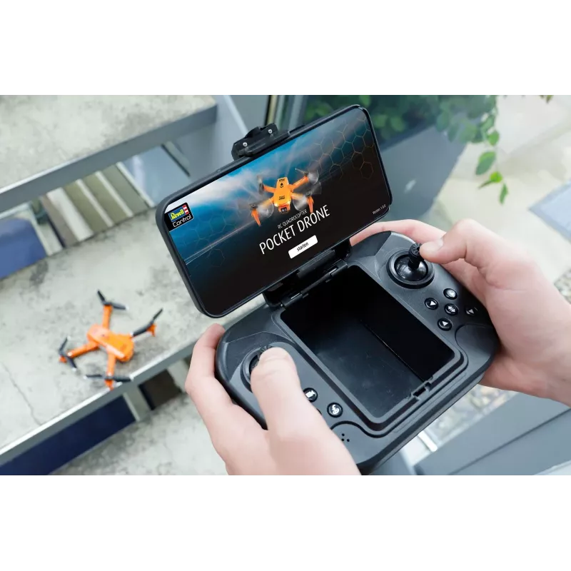 RC-Quadrocopter REVELL Pocket Drone 23810 — 2,4 GHz, τηλεχειριστήριο 4 καναλιών
