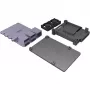 JOY-IT RPI CASE ALU07F - Θήκη για Raspberry Pi 4, αλουμίνιο, ανεμιστήρας, μαύρο (RB-ALUCASEP4+07FAN)