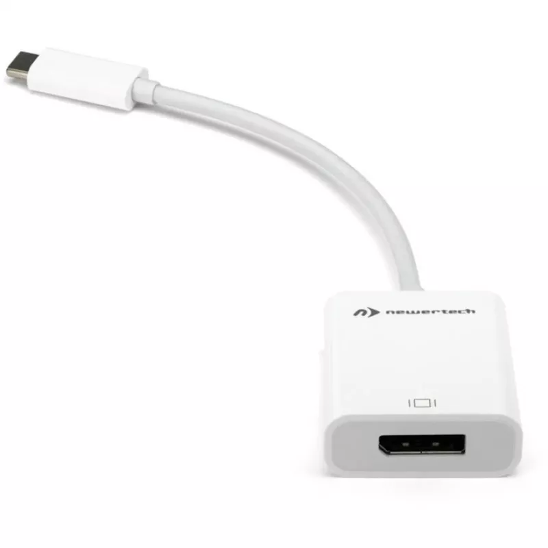 Προσαρμογέας USB, βύσμα USB-C > υποδοχή DisplayPort (Λευκό, 11 cm)