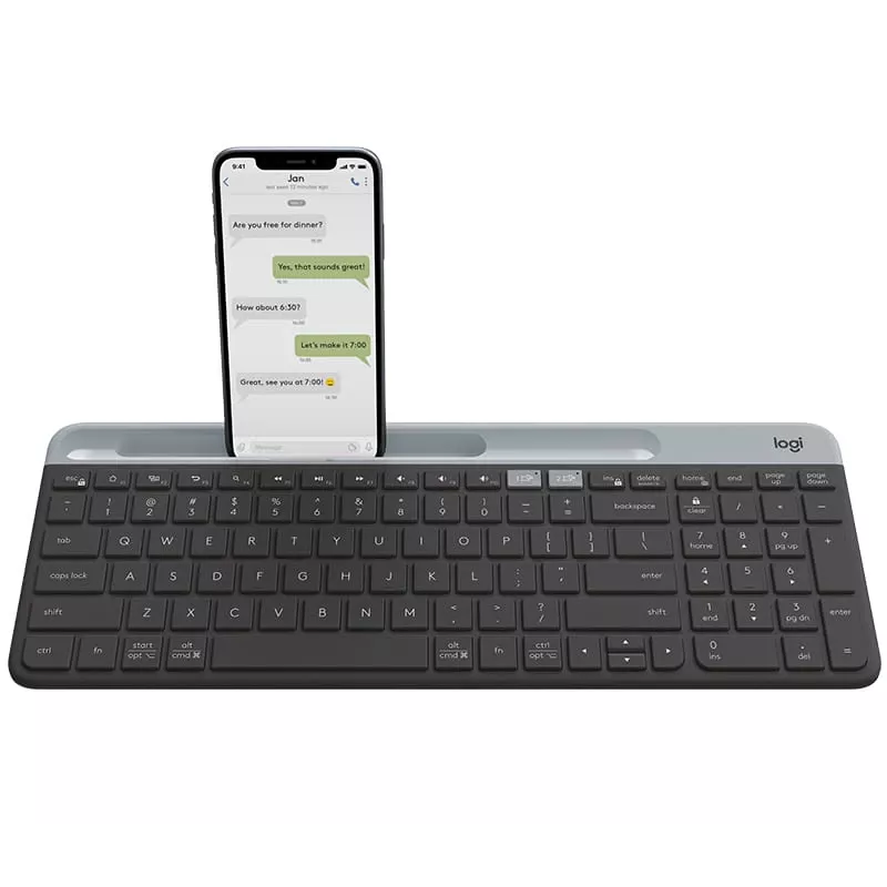 Logitech λεπτό Multi-Device K580 – Ασύρματο πληκτρολόγιο