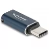 Καλώδιο αντάπτορας DeLOCK 60688 USB 2.0 Type-C σε 8-Pin Lightning ανθρακί