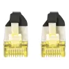 Καλώδιο δικτύου Digitus CAT 6A S/FTP RJ-45 2m μαύρο