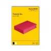 Προστατευτικό κουτί DeLOCK 18374 για HDD 3,5 inch κόκκινο