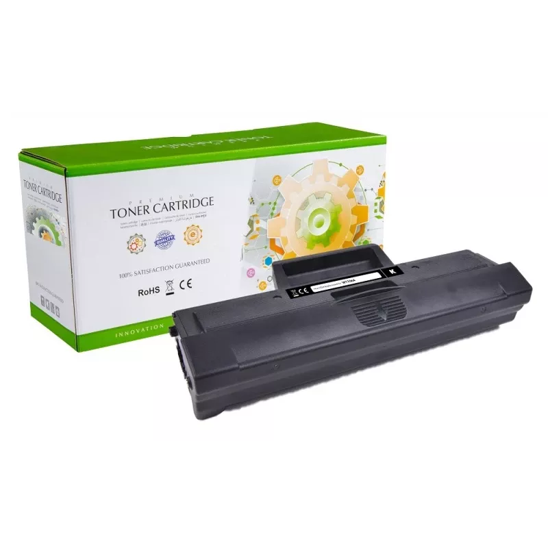 Static Control συμβατή κασέτα γραφίτη HP 106A (W1106A) με τσιπ, μαύρη