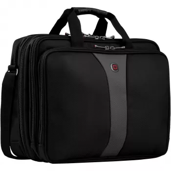 Wenger/SwissGear Legacy 17 θήκη notebook 43,2 cm (17) χαρτοφύλακας μαύρο, γκρι