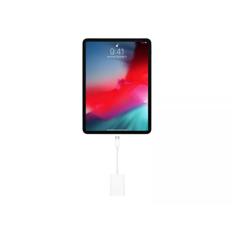 Αναγνώστης καρτών Apple MW653ZM/A USB 2.0 Type-C λευκό συμβατό με SD