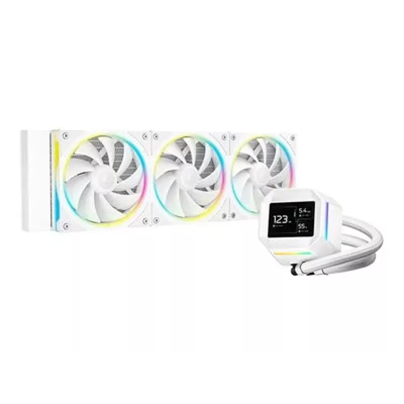 DeepCool LM360 WH Σετ υδρόψυξης επεξεργαστή 12 cm Λευκό 1 τεμ.