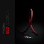 MDPC-X Sleeve Medium - κόκκινο Carbon, 1m