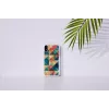 Θήκη smartphone iKins για iPhone XR — Mosaic μαύρη προστατευτική θήκη