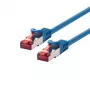 Καλώδιο δικτύου LOGON Cat6 SSTP/PIMF 15 m RJ-45 σε RJ-45 μπλε