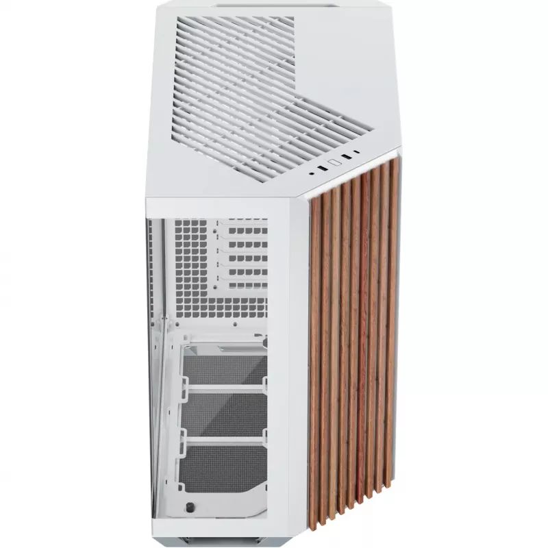 APNX V1-W-WT-v1 Midi Tower Λευκό, Ξύλο