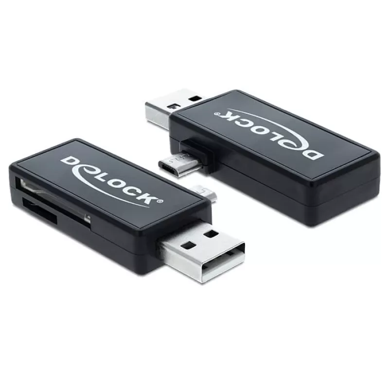 Αναγνώστης καρτών DeLOCK 91731 USB 2.0 μαύρο
