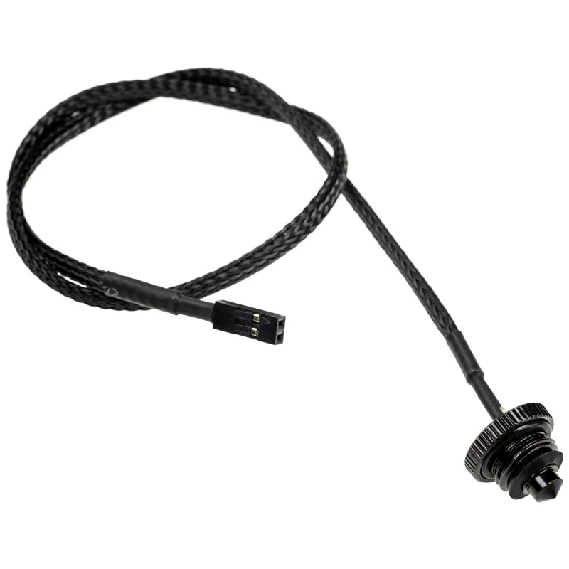 Alphacool Eiszapfen 17596 επίπεδος αισθητήρας θερμοκρασίας, G1/4, μαύρος