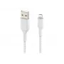 Belkin BOOST CHARGE - Καλώδιο Lightning - Lightning αρσενικό σε USB αρσενικό - 3 m - λευκό - για Apple iPad/iPhone/iPod (Lightning)