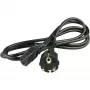 Wentronic Goobay καλώδιο σύνδεσης συσκευής ψυχρής συσκευής, 2 m, μαύρο - Type F (Type F, CEE 7/7) > υποδοχή συσκευής C13 (σύνδεση ψυχρής συσκευής) (50098)