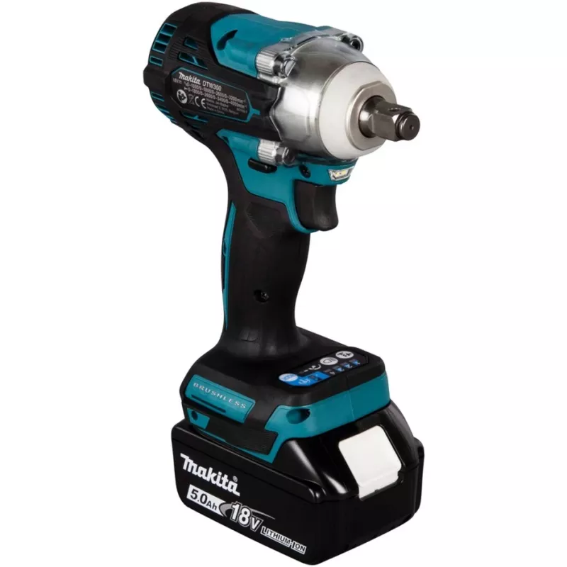 Παλμικό κατσαβίδι Makita DTW300RTJ 3200 rpm, 18V, 2 μπαταρίες