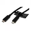 Καλώδιο USB ROLINE 11.02.9057 USB 3.2 Gen 2 1m USB C μαύρο